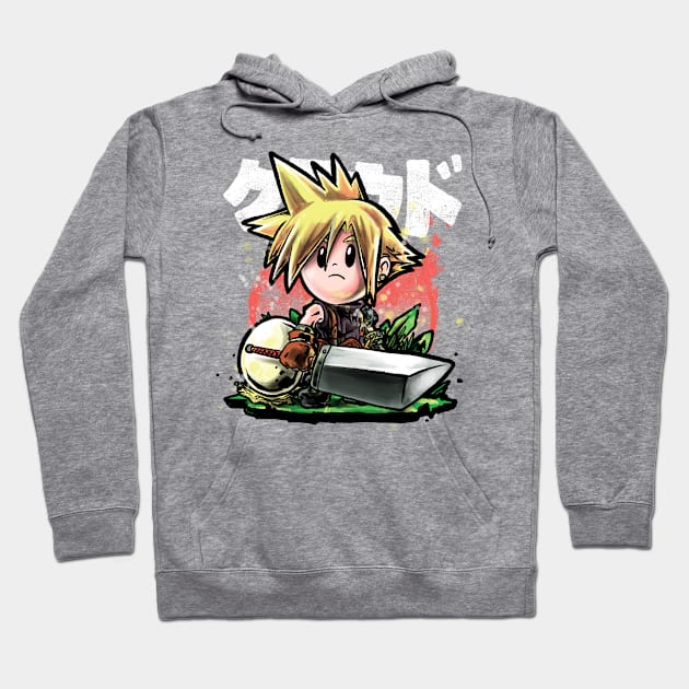 Cloud's Awakening Hoodie by AlbertoArni